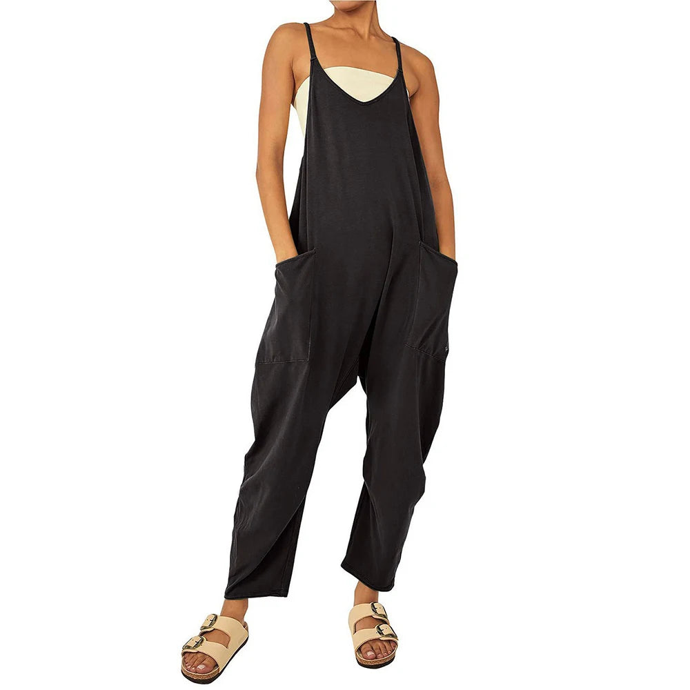 Free Spirit Relaxed Pocket Jumpsuit
