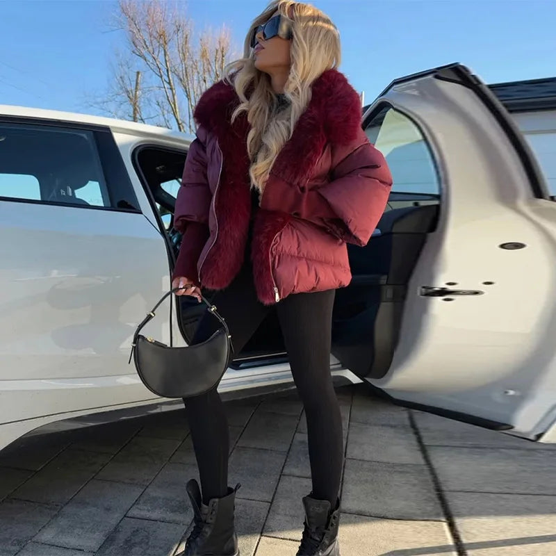 Vixen Faux-Fur Puffer Jacket