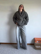 Allure Padded Wrap Jacket