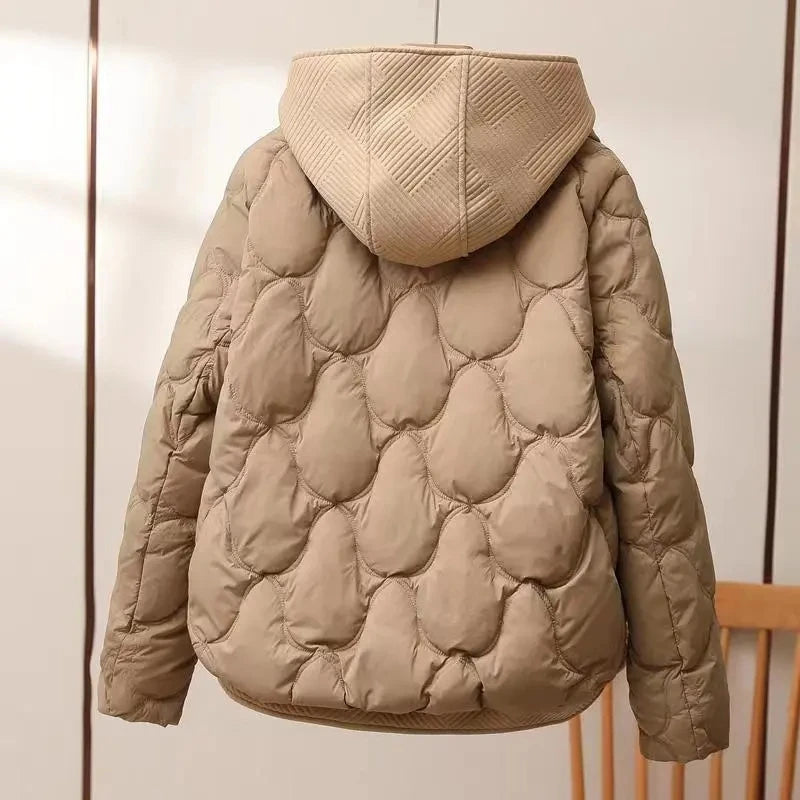 Chaqueta acolchada con capucha Canalla