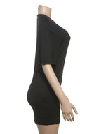 Vestido corto con espalda abierta Atrápame