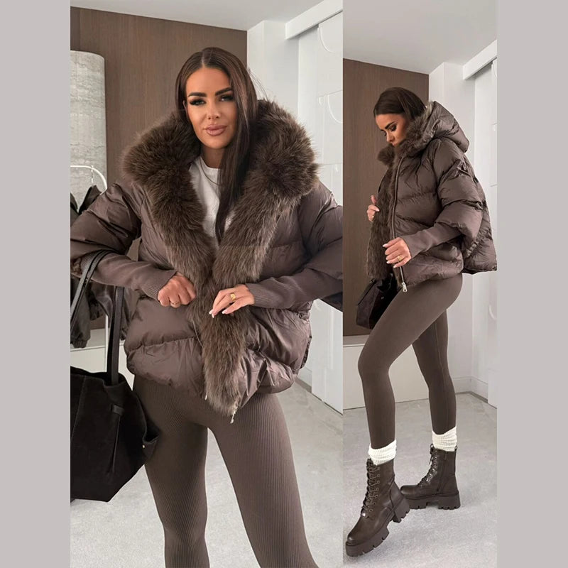 Vixen Faux-Fur Puffer Jacket