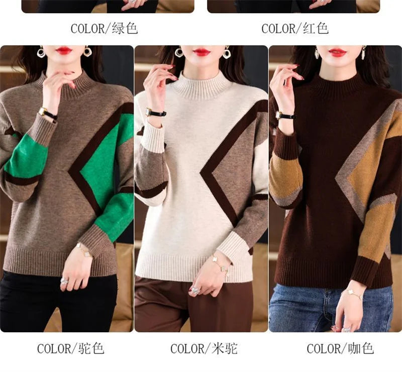 Modern Muse Colour-Block Sweater