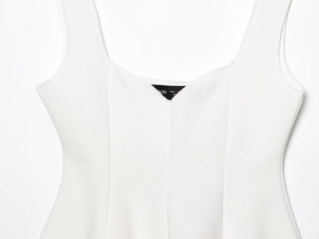 Perfect Match Peplum Top & Flared Trouser Set