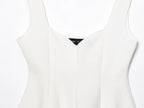 Perfect Match Peplum Top & Flared Trouser Set