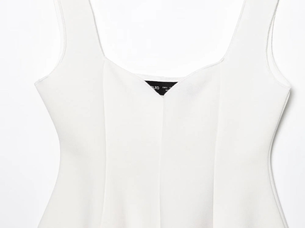 Perfect Match Peplum Top & Flared Trouser Set