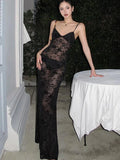 Now You See Me Sheer Floral Dress