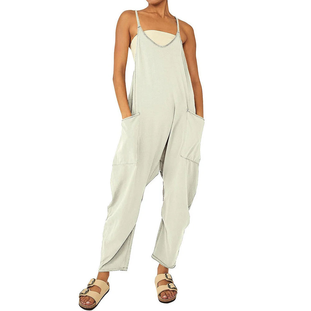 Free Spirit Relaxed Pocket Jumpsuit