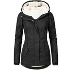 Teddy Plush-Lined Hooded Jacket
