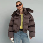 Icon Cropped Puffer Jacket