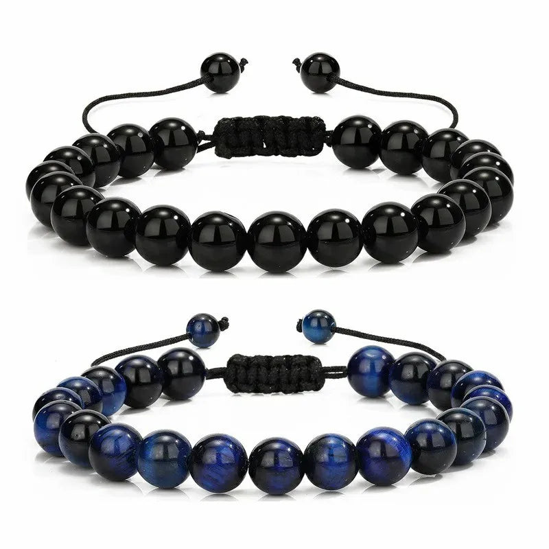 Ember Tiger's Eye Beaded Bracelet