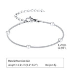 Liquid Silver-Tone Layering Bracelet