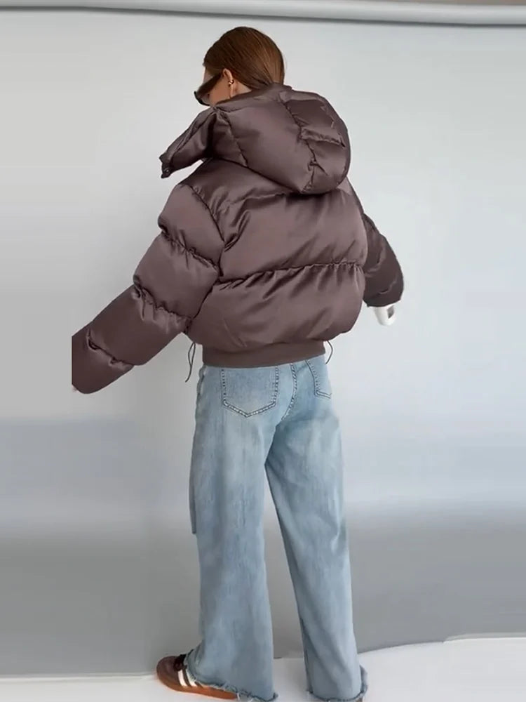 Icon Cropped Puffer Jacket