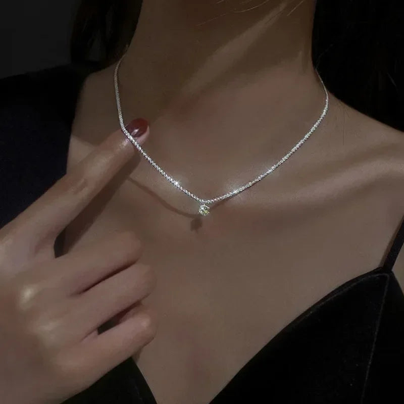 Cascade Teardrop Lariat Necklace