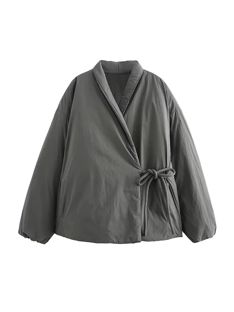 Allure Padded Wrap Jacket