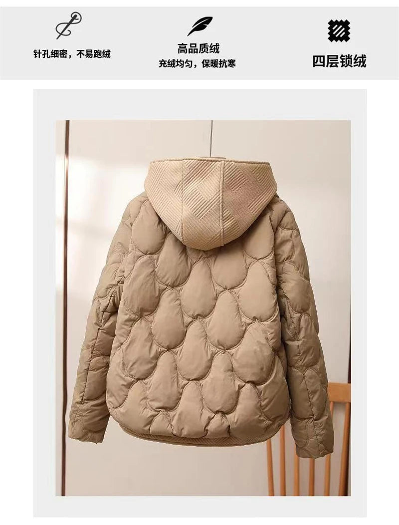 Chaqueta acolchada con capucha Canalla