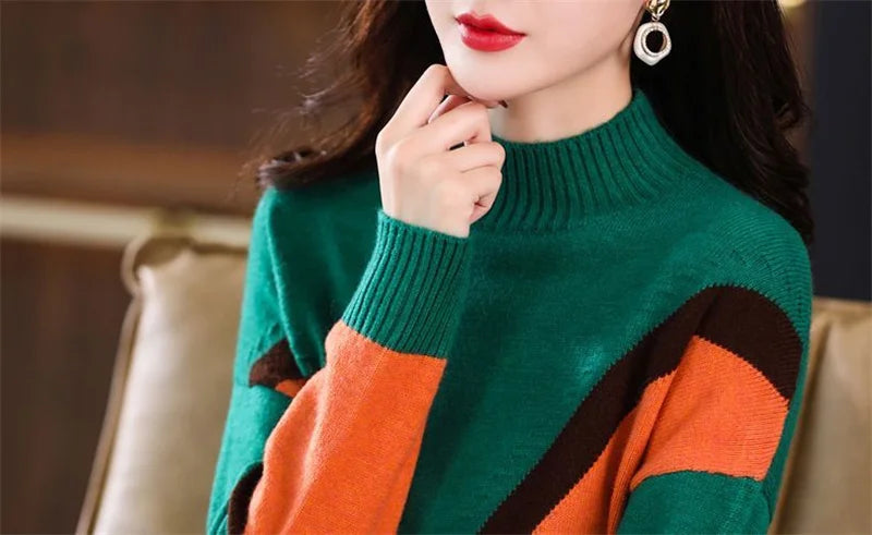 Modern Muse Colour-Block Sweater
