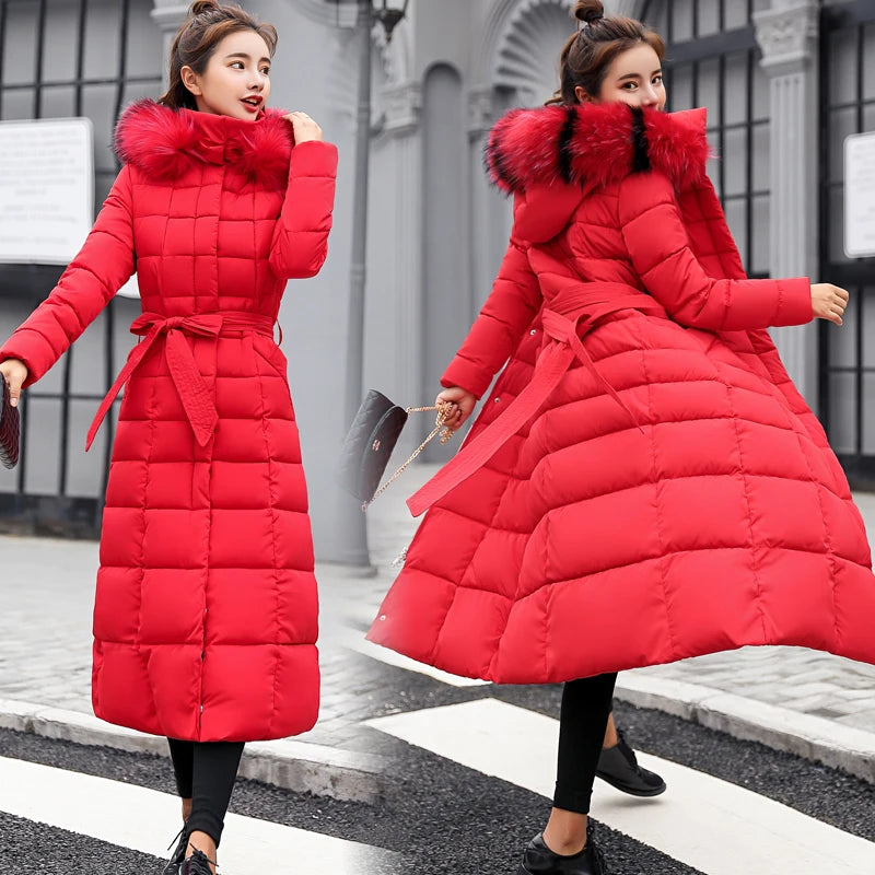 Glacier Long Quilted Coat