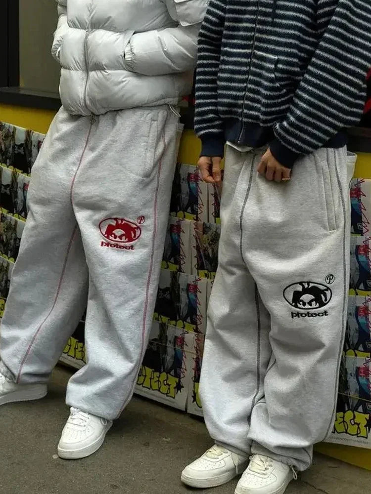 Hypnotic Spiral Fleece Joggers