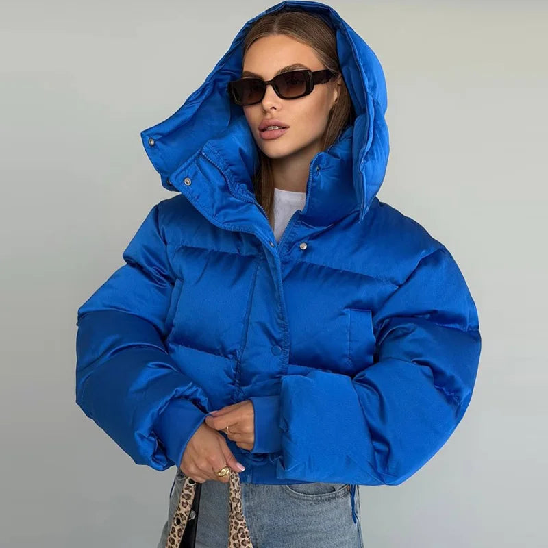 Maverick Detachable-Hood Puffer