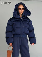 Maverick Detachable-Hood Puffer