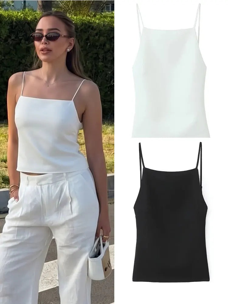 Bare Essentials Spaghetti-Strap Camisole