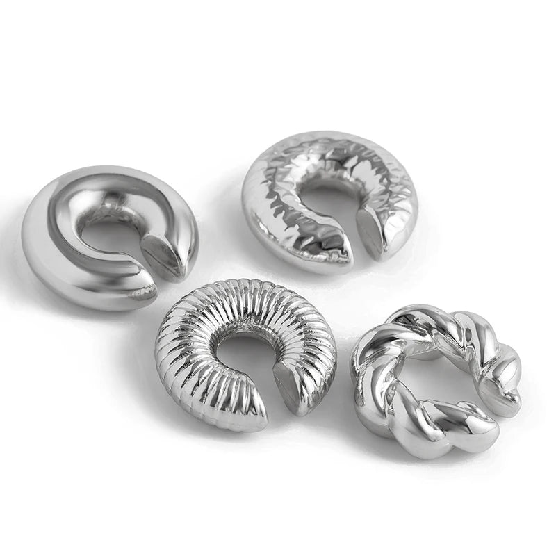 Muse Sculptural Ear Cuff Set