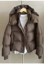 Chaqueta acolchada con capucha Ártica