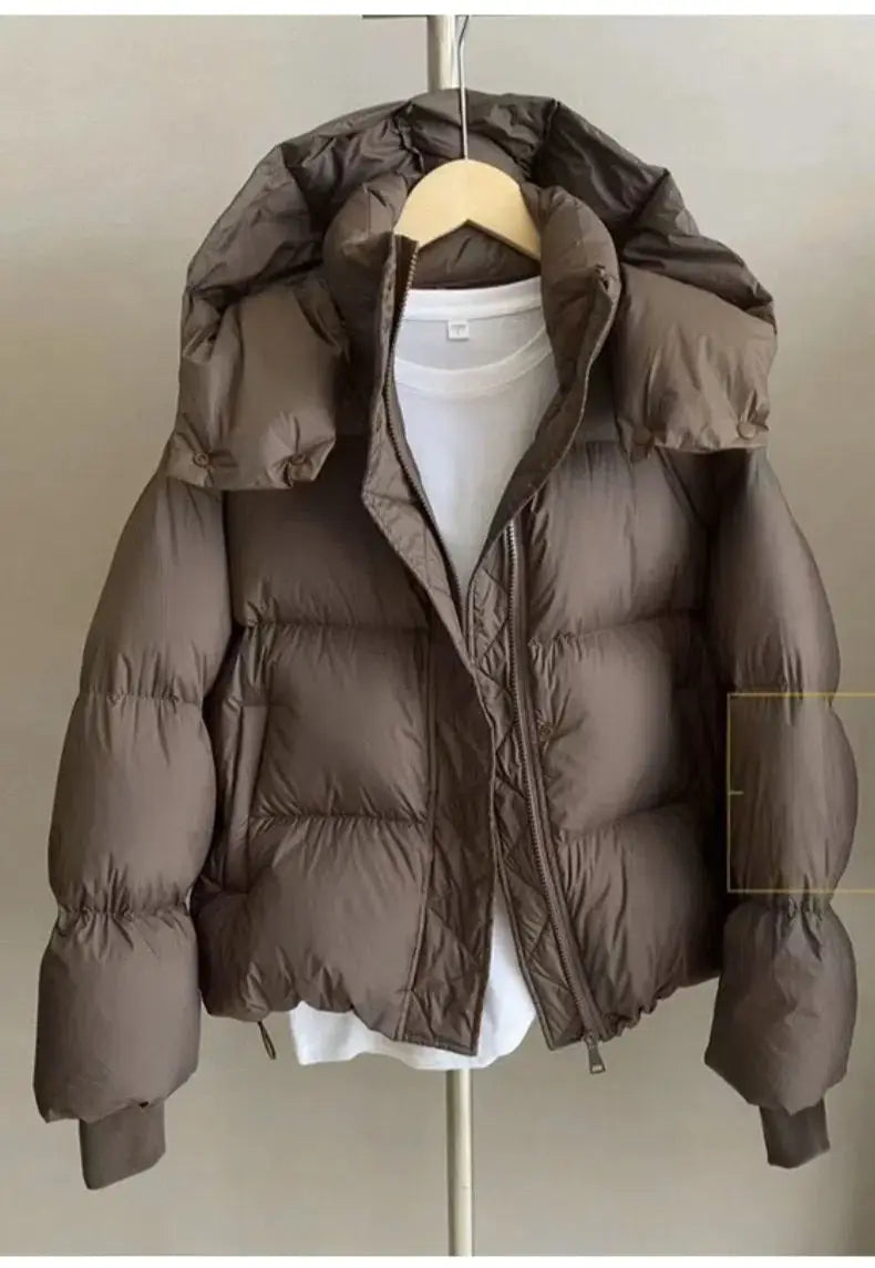 Chaqueta acolchada con capucha Ártica