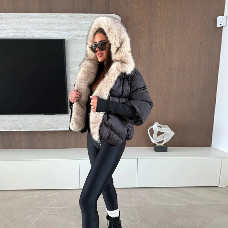 Vixen Faux-Fur Puffer Jacket