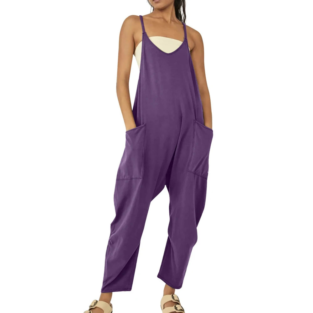 Free Spirit Relaxed Pocket Jumpsuit