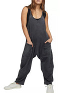 Free Spirit Relaxed Pocket Jumpsuit