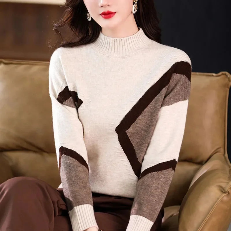 Modern Muse Colour-Block Sweater
