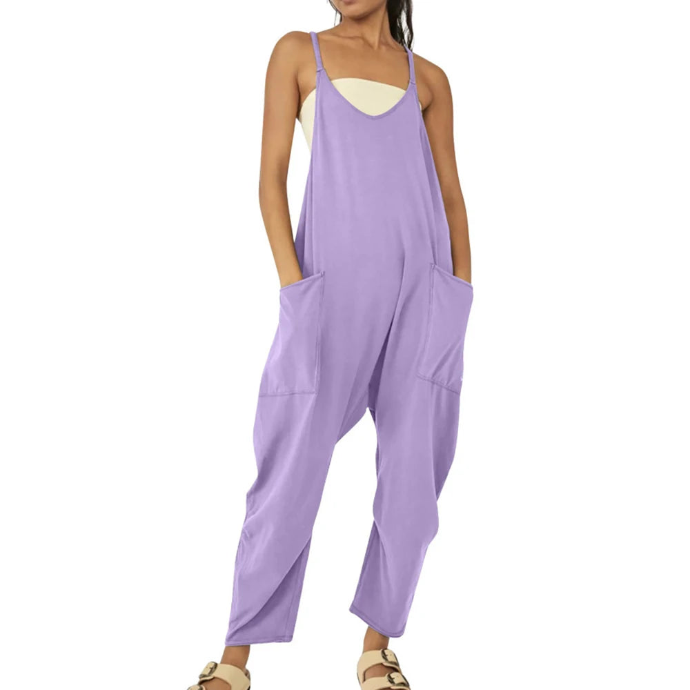 Free Spirit Relaxed Pocket Jumpsuit