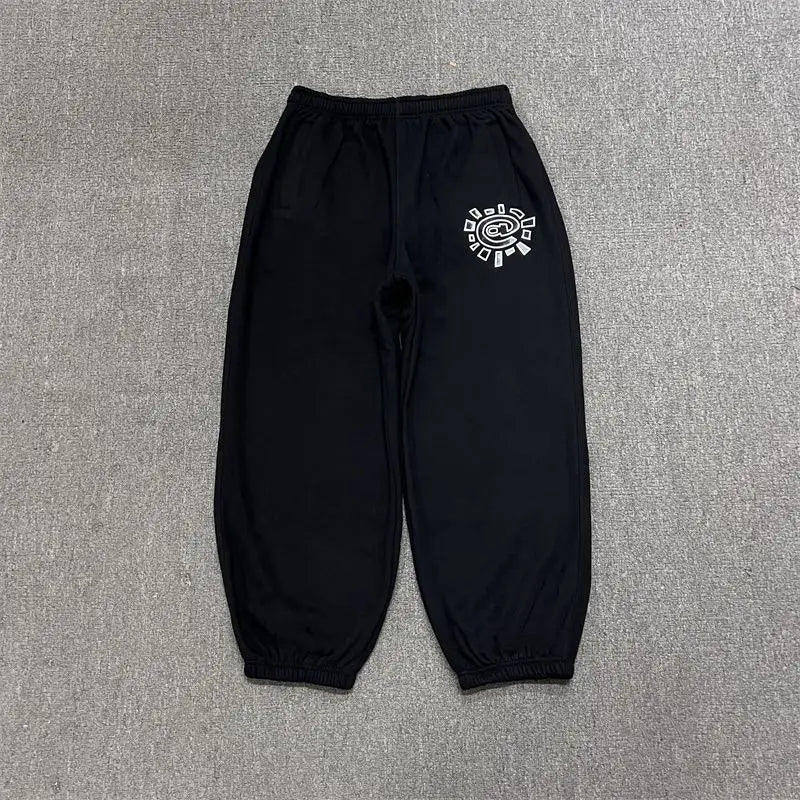 Hypnotic Spiral Fleece Joggers