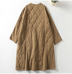 Empress Quilted Long Coat