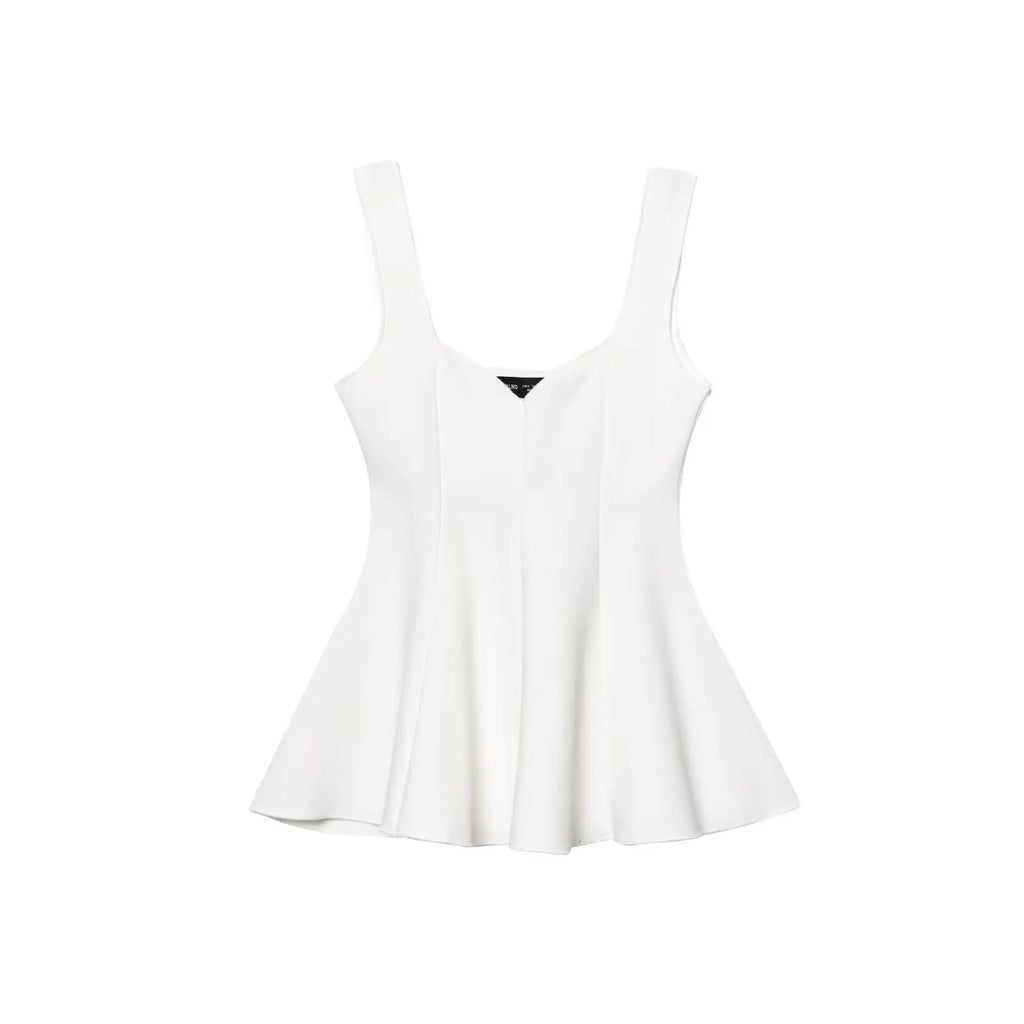 Perfect Match Peplum Top & Flared Trouser Set