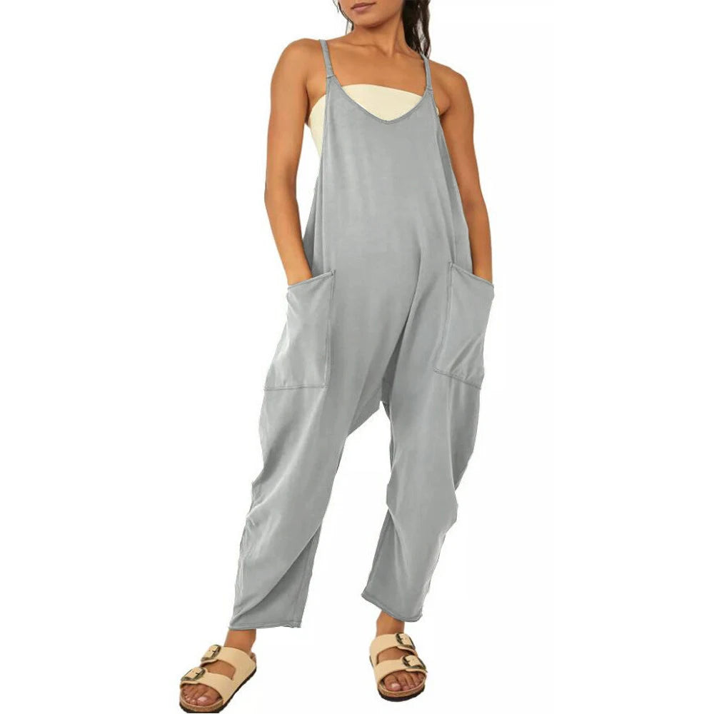 Free Spirit Relaxed Pocket Jumpsuit