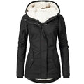 Teddy Plush-Lined Hooded Jacket