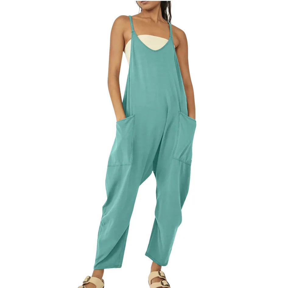 Free Spirit Relaxed Pocket Jumpsuit