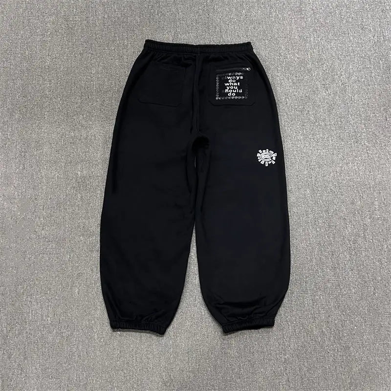 Hypnotic Spiral Fleece Joggers