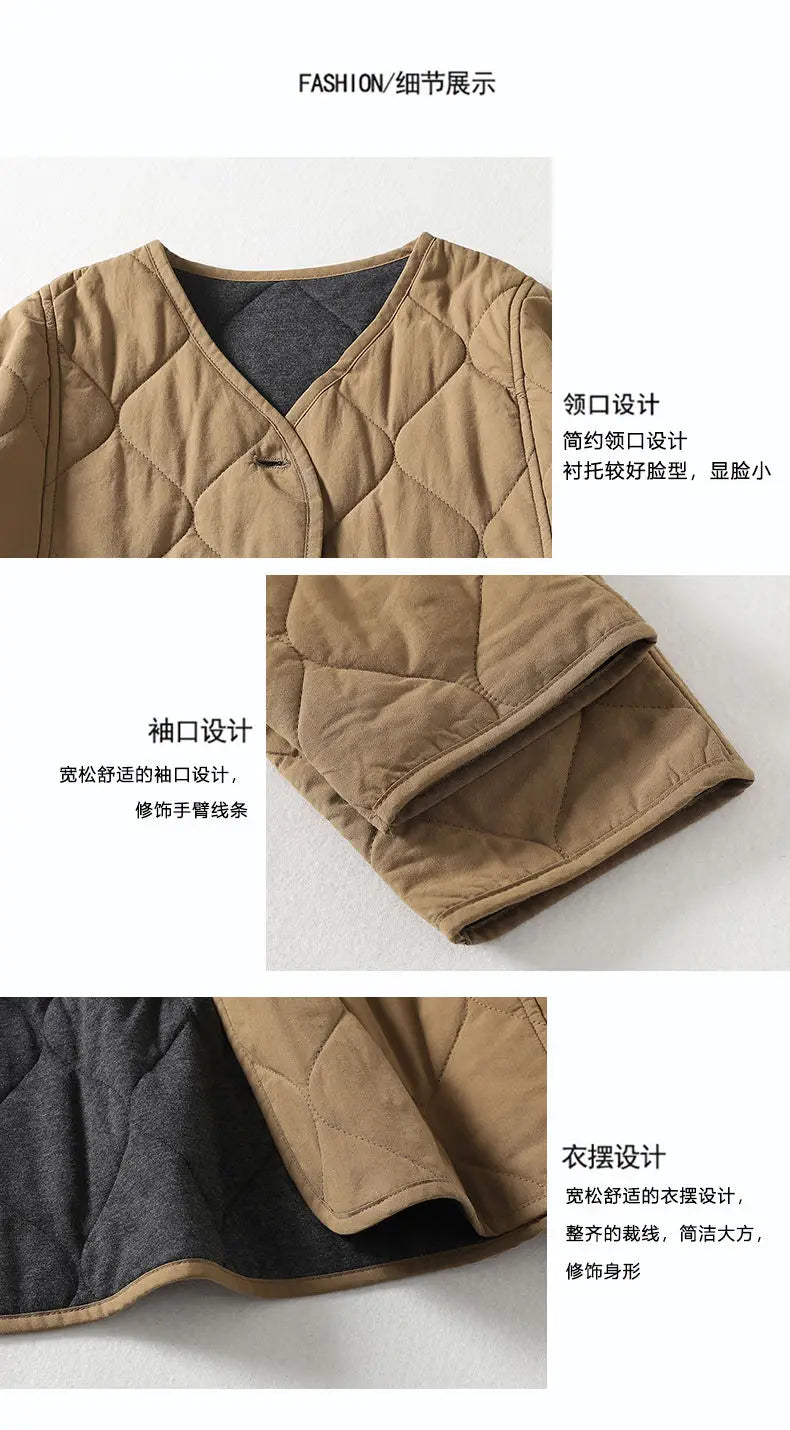 Empress Quilted Long Coat