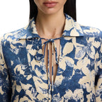 Pillow Talk Floral Tie-Neck Dress