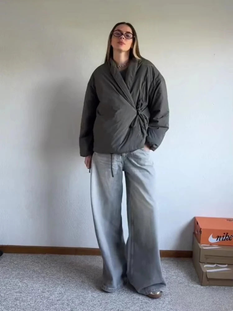 Allure Padded Wrap Jacket
