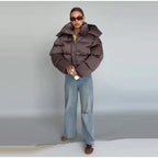 Icon Cropped Puffer Jacket