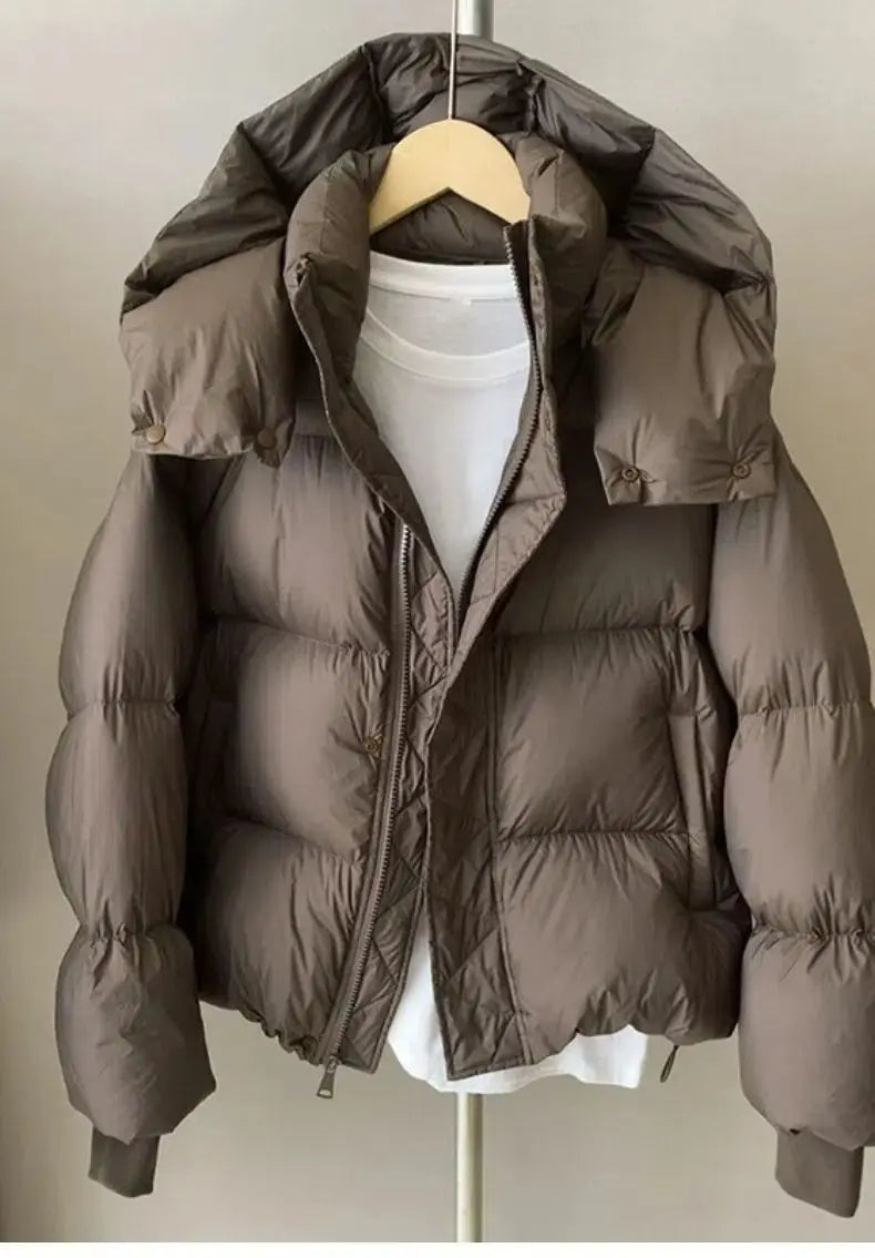 Chaqueta acolchada con capucha Ártica