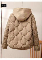 Chaqueta acolchada con capucha Canalla