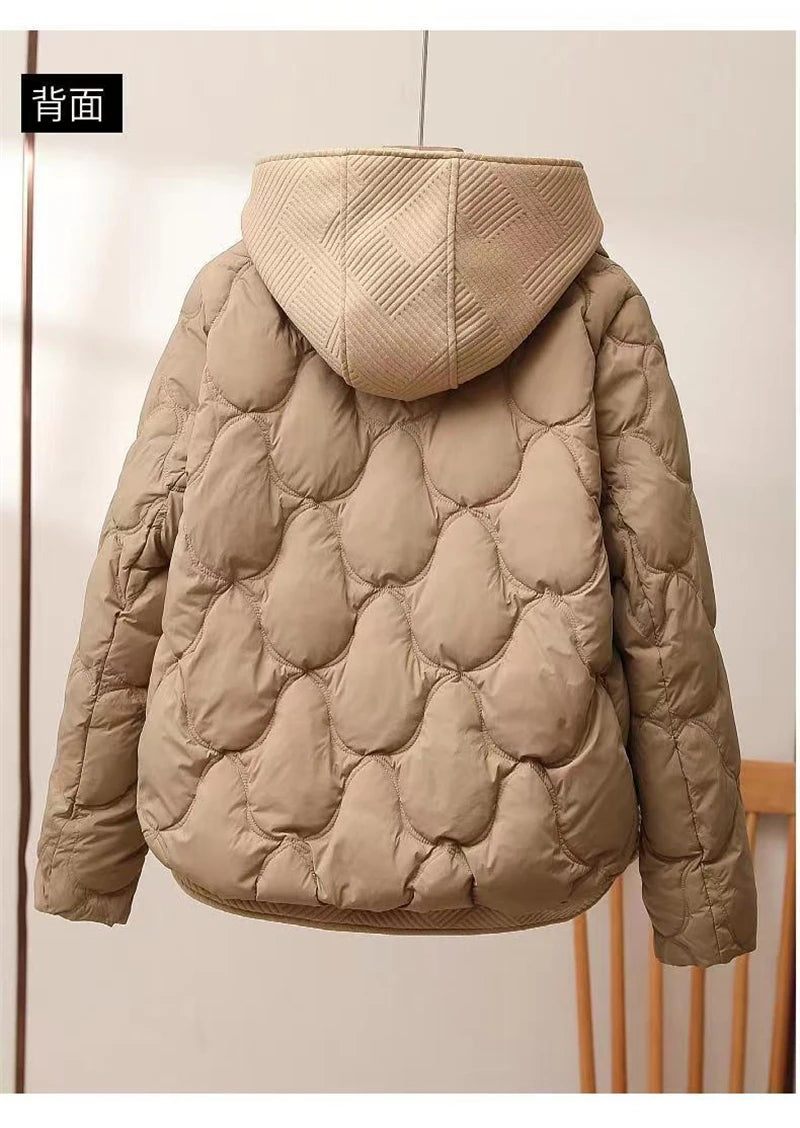 Chaqueta acolchada con capucha Canalla