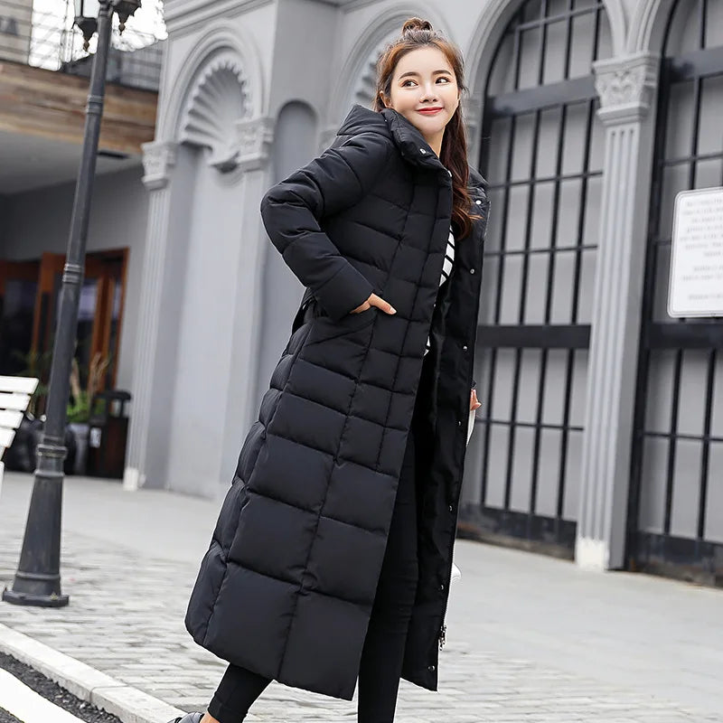 Glacier Long Quilted Coat