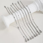 Liquid Silver-Tone Layering Bracelet